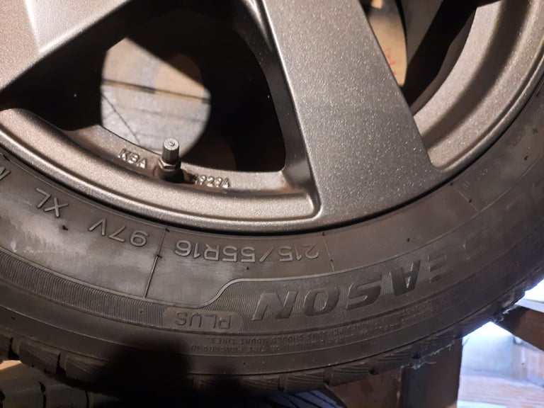 image for Dezent wheels with all season tyres