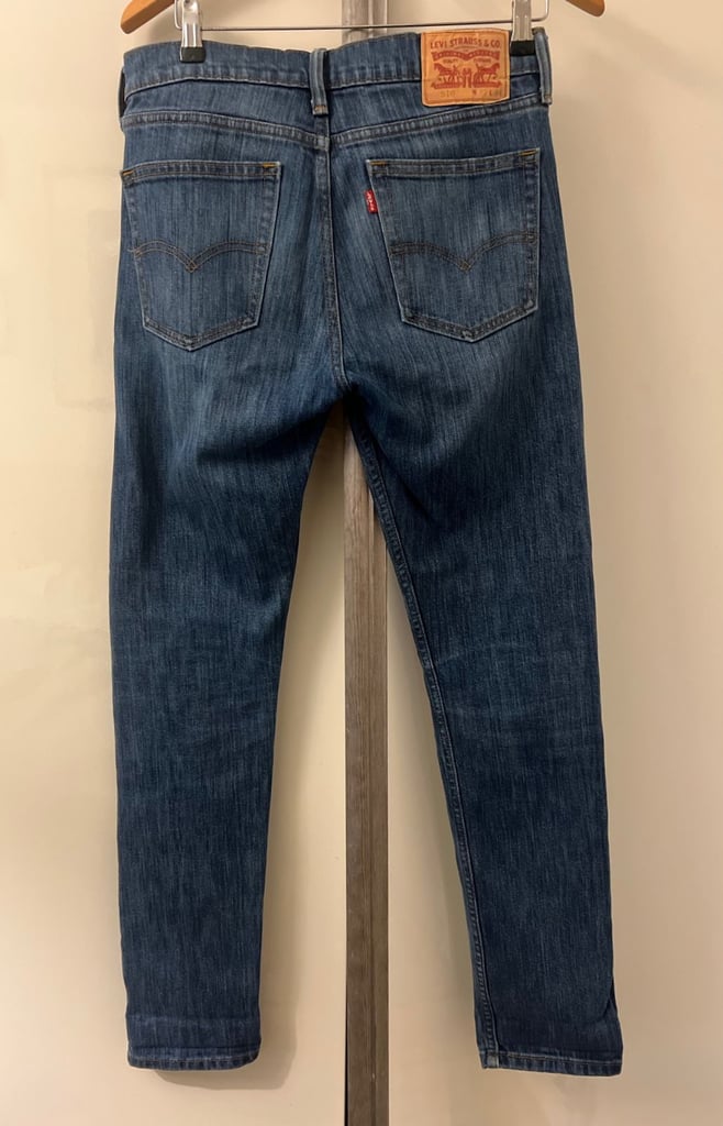 Levi's men's 510 red tag jeans trousers, rare 31 inches waist 