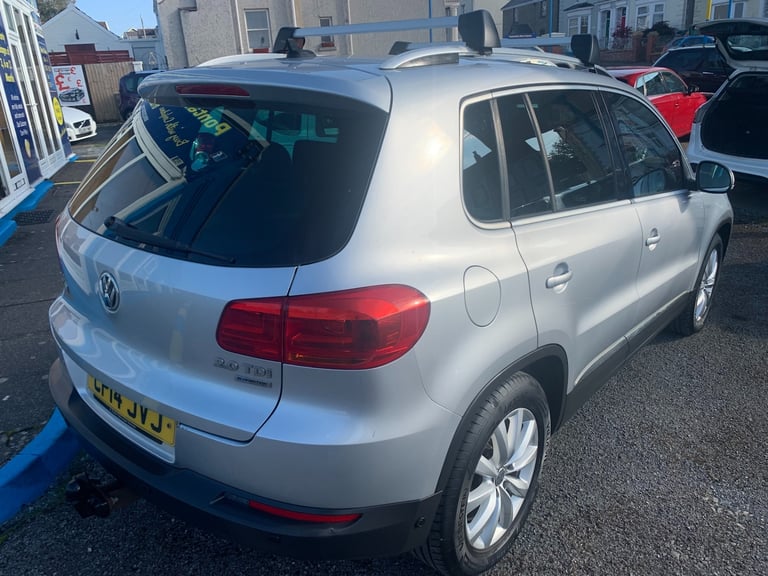 2014 Volkswagen Tiguan 2.0 TDi BlueMotion Tech Match 5dr [2WD] ESTATE Diesel Manual