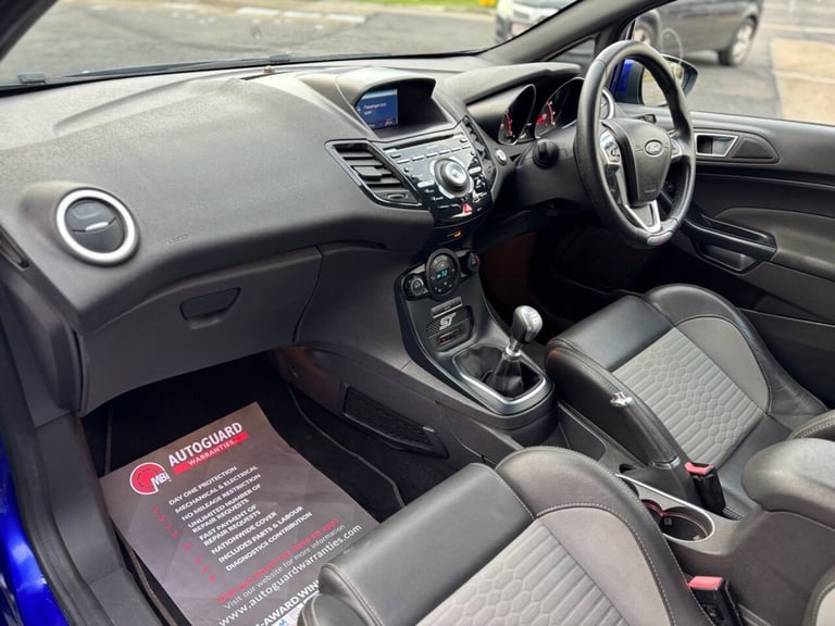 2015 Ford Fiesta 1.6 EcoBoost ST-3 3dr HATCHBACK PETROL Manual