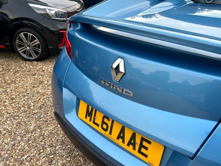 2011 Renault Wind 1.6 VVT GT Line Convertible 2dr Petrol Manual Euro 5 (133 ps) Convertible Petro...