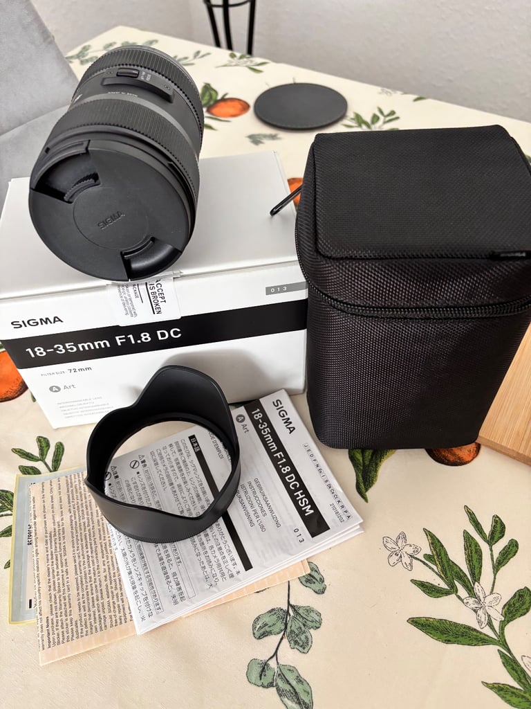 Sigma 18-35 F1.8 DC Nikon F mount