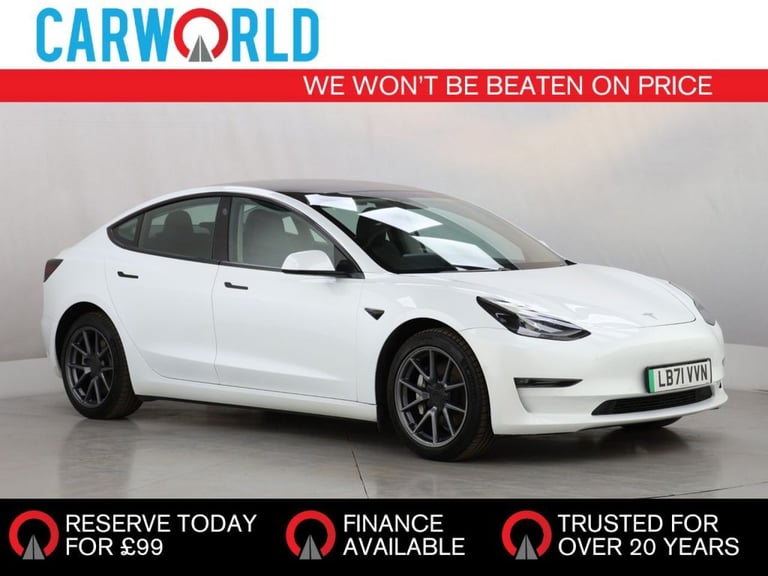 image for 2021 Tesla Model 3 (Dual Motor) Long Range Saloon 4dr Electric Auto 4WDE (346 ps) Saloon Automatic