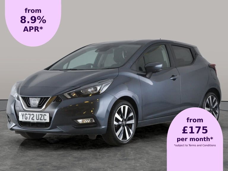 2022 Nissan Micra 1.0 IG-T Tekna Hatchback 5dr Petrol Manual Euro 6 (s/s) (92 ps) - 360 CAM - Hat...