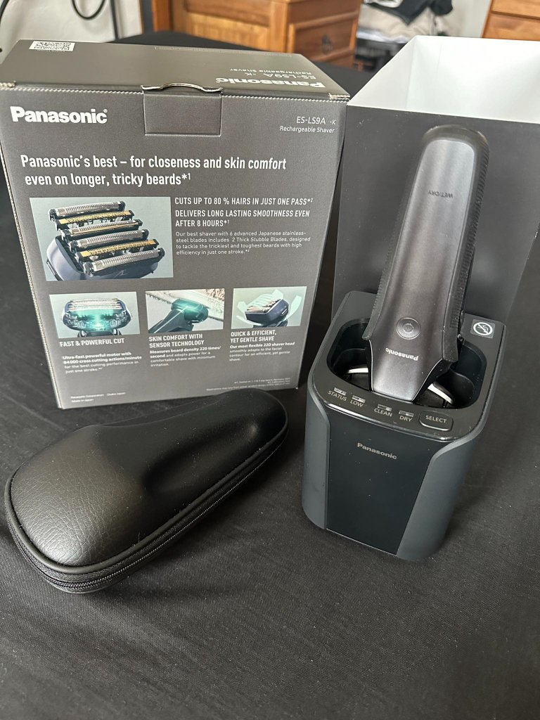 NEW Panasonic ES-LS9A Wet & Dry 6-Blade Electric Shaver for Men £199 was £399
