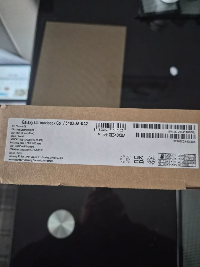 Unopened Chromebook pro