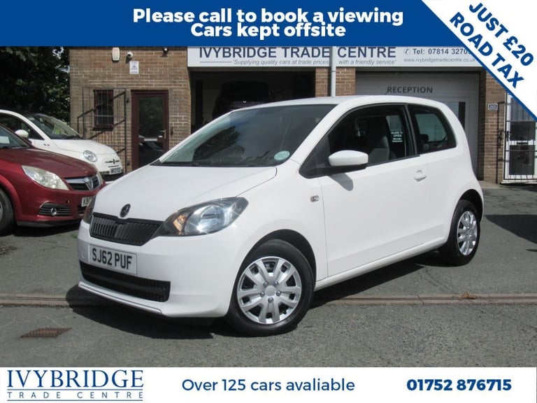 2012 62 SKODA CITIGO 1.0 MPI SE HATCHBACK 3DR PETROL MANUAL EURO 5 (60 PS)