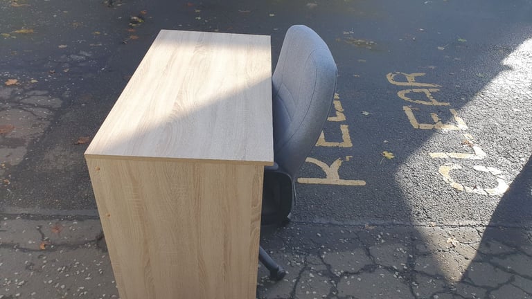image for Desk & chair