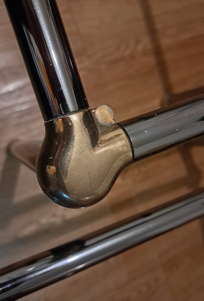 Pair of vintage Orsenigo nesting table frames