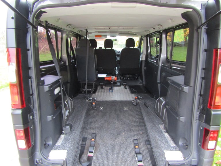 2018 Vauxhall Vivaro LWB 2900 1.6 CDTI Wheelchair Accessible Disabled Mobility Vehicle WAV MPV Di...