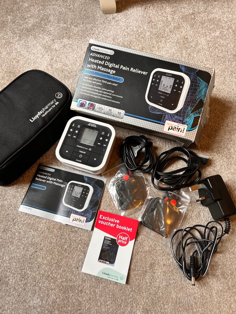 image for Lloyds Pharmacy Advanced Heated Digital Pain Reliever 