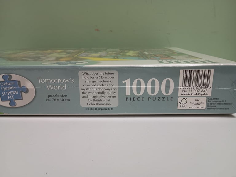 Tomorrow's World 1000 Piece Jigsaw Puzzle