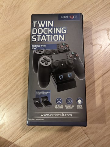 PS4 VENOM TWIN DOCKING STATION FOR CONTROLLERS | in Livingston, West  Lothian | Gumtree