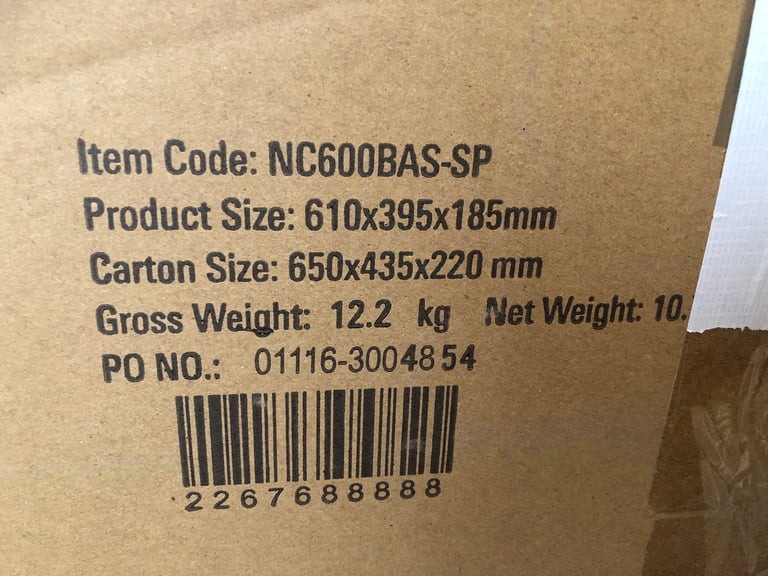 Bathroom sink 610 x 395 x 185