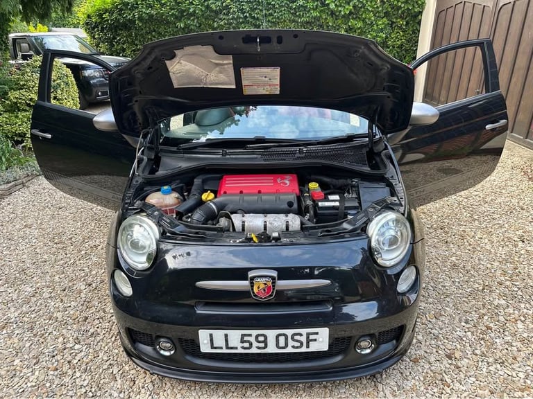 Abarth 595 all original top spec car, xenon's, pan roof, turismo leather, hpi clear, fsh, px swap?