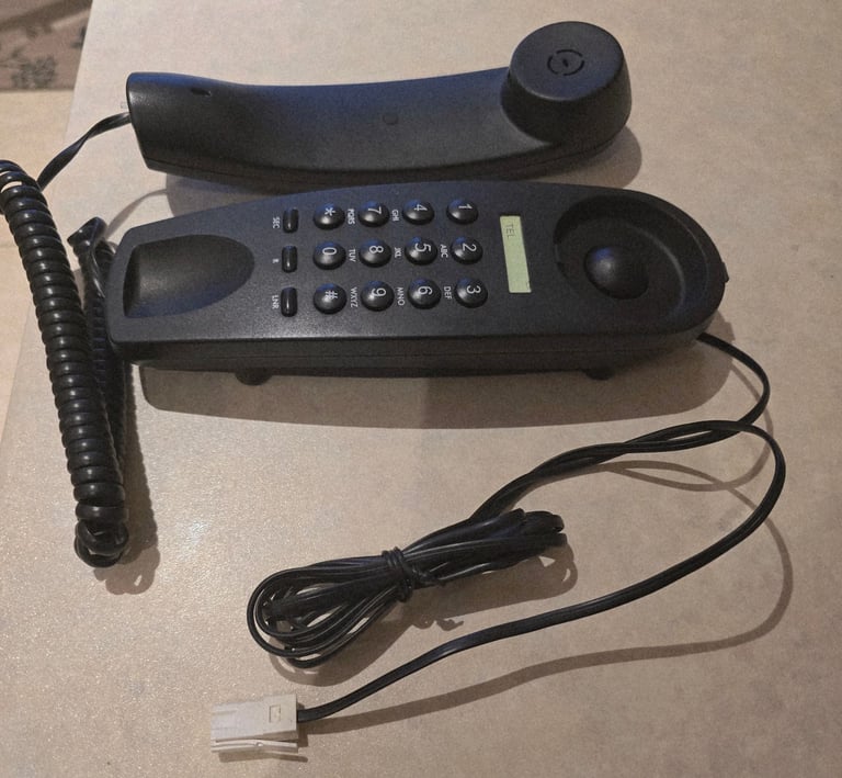 Currys Corded Phone, Wall Mountable 