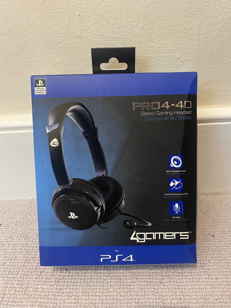 Playstation Pro4-40 Stereo Gaming Headset - Brand New In Box - RRP £50