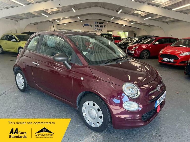 image for 2017 Fiat 500 1.2 Pop Euro 6 (s/s) 3dr HATCHBACK Petrol Manual