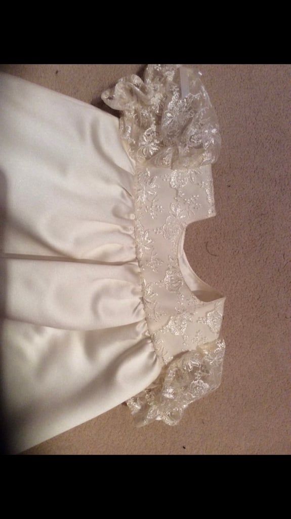 Beautiful hand made brand new christening gown 
