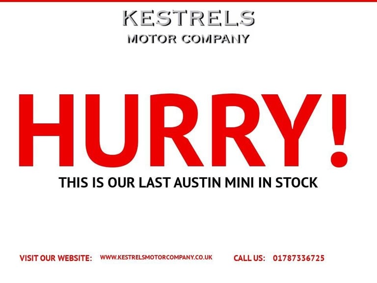 1978 Austin Mini Classic Mini Van 1978 Petrol Manual