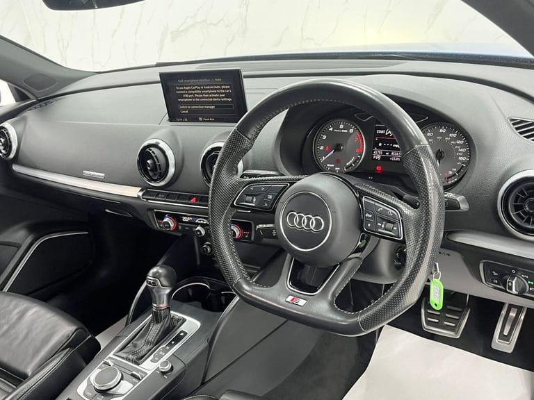 2019 Audi S3 2.0 TFSI Black Edition Sportback 5dr Petrol S Tronic quattro Euro 6 (s/s) ( Hatchbac...