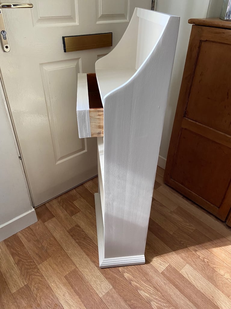 Solid pine slim  bookcase