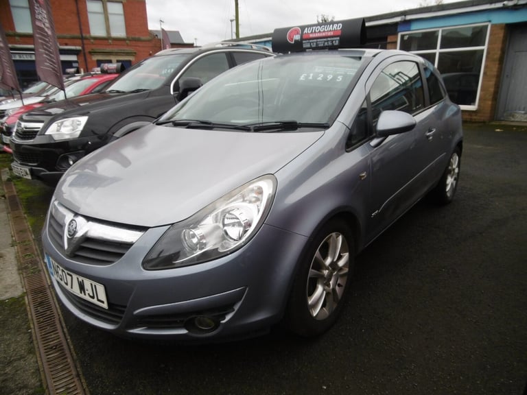 2007 Vauxhall Corsa 1.2i 16V SXi 3dr [AC] HATCHBACK Petrol Manual