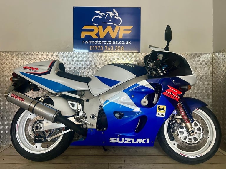 SUZUKI GSXR 600 SRAD, 1997 P REG, VGC, 31,011 MILES, 12 MONTHS MOT & SERVICED