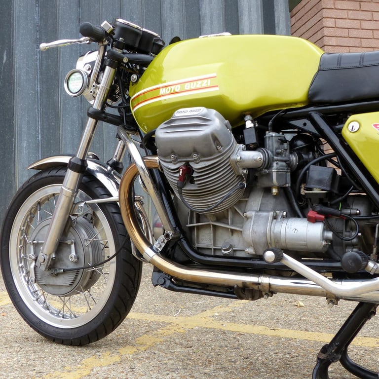 1974 MOTO GUZZI V7 SPORT – A Rare Gem in Impeccable Condition