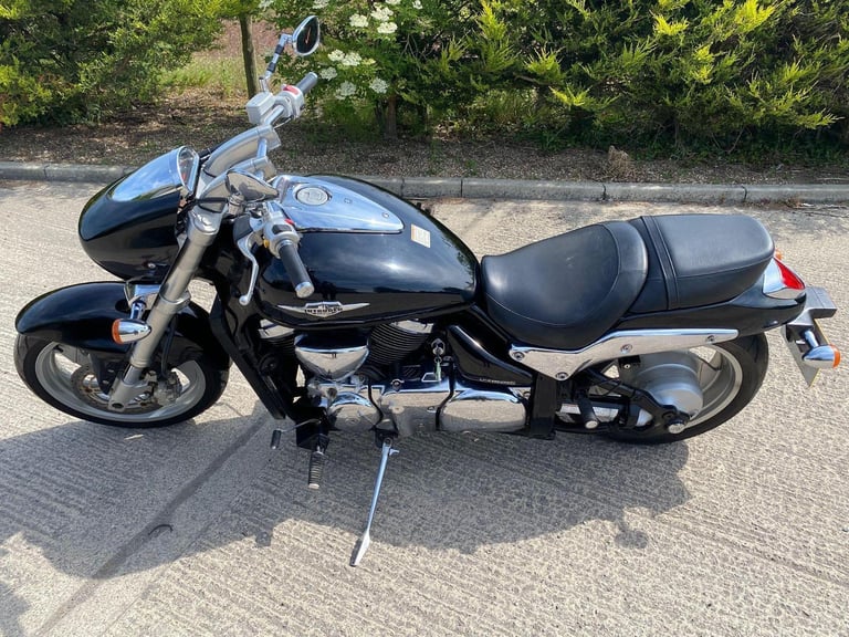 2012 12 SUZUKI VZ 1500 L0 INTRDUER VZ1500 BLACK CUSTOM CRUISER BOULEVARD NEW MOT