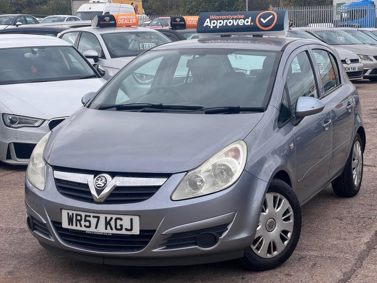 2007 Vauxhall Corsa 1.4i 16V Club 5dr Auto [AC] HATCHBACK PETROL Automatic