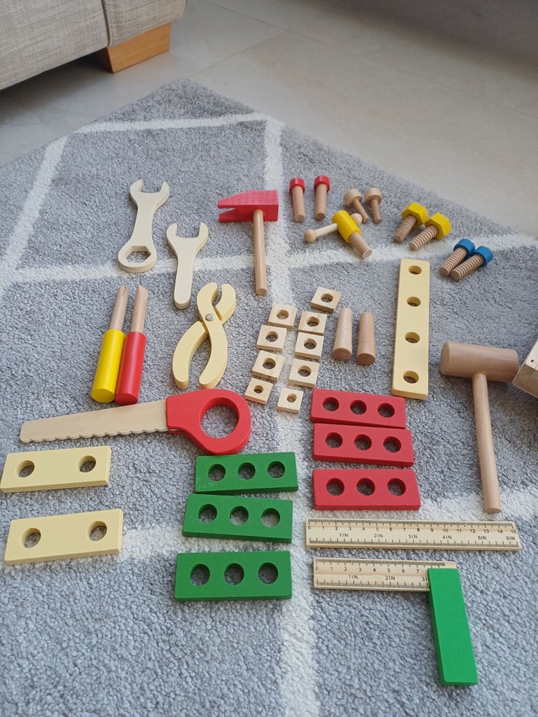 image for Wooden Tools & storage case