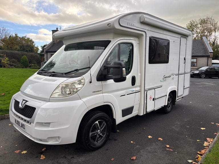 Elddis Sunseeker 115 Coachbuilt Motorhome. 2 Berth. 2009 Peugeot 2.2 Diesel. A/C