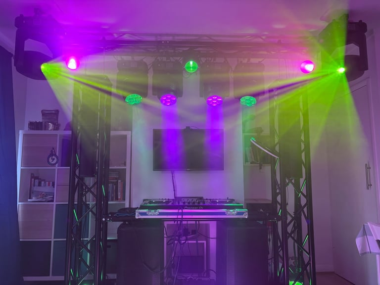 🎶 DJ & Professional Lighting for Weddings, Parties & Corporate Events – London