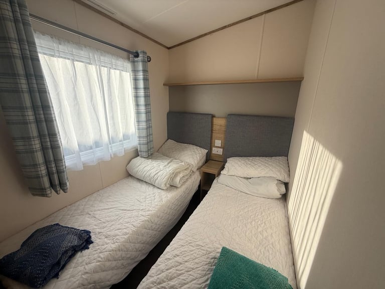 OFF SITE static caravan Scotland double glazed & heated 2 bed ABI Blenheim 39x12