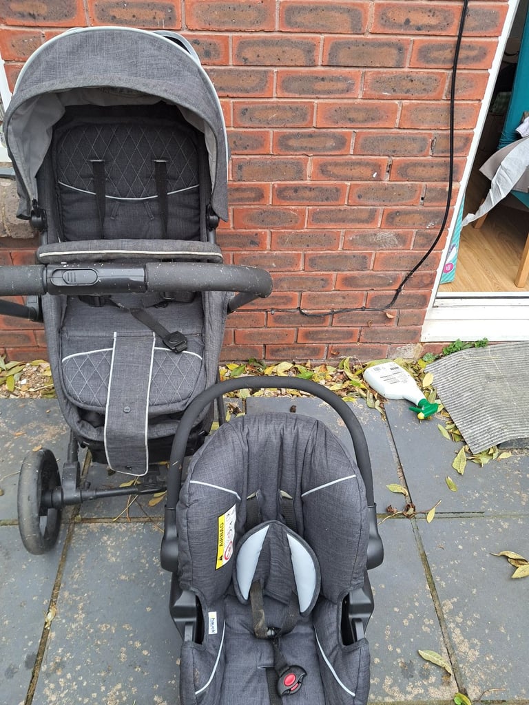 image for Hauck buggy 3 in 1 set pushchair  stroller