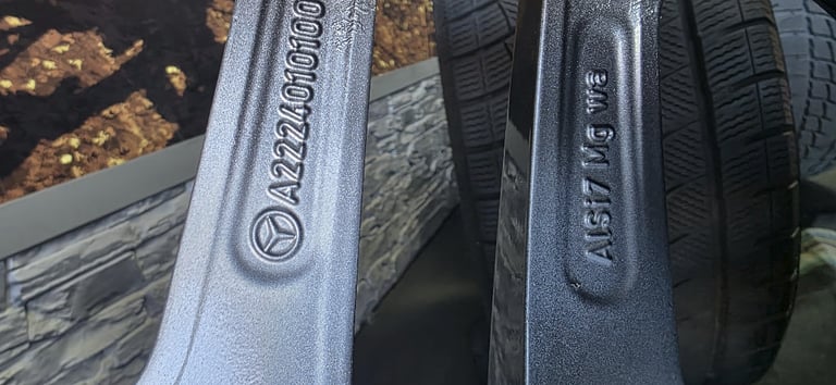 Mercedes Genuine AMG 19 alloy wheels + 4 x tyres 245 40 19 / 275 35 19 All Season