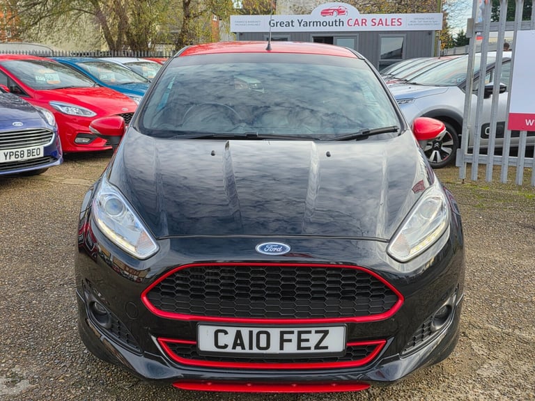 2017 Ford Fiesta 1.0 EcoBoost 140 ST-Line Black 3dr HATCHBACK Petrol Manual