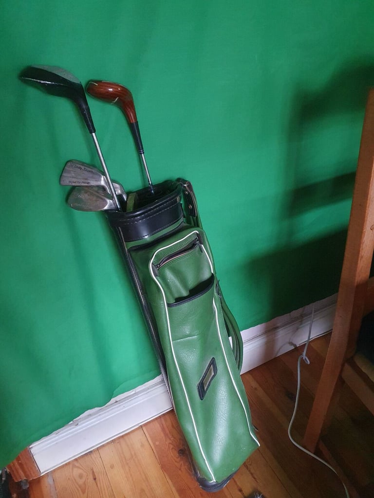 image for Half set Ladies  right handed golf clubs + bag + balls + glove VGC