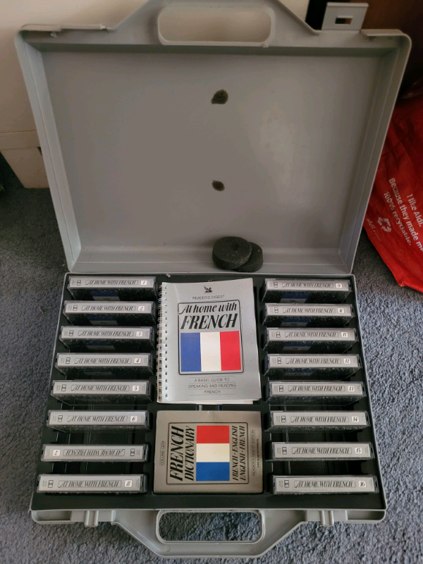 French audio cassette set