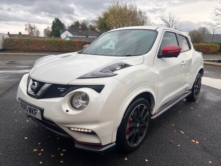 Nissan Juke NISMO RS DIG-T 104k CRYSTAL PEARL WHITE FULL HISTORY