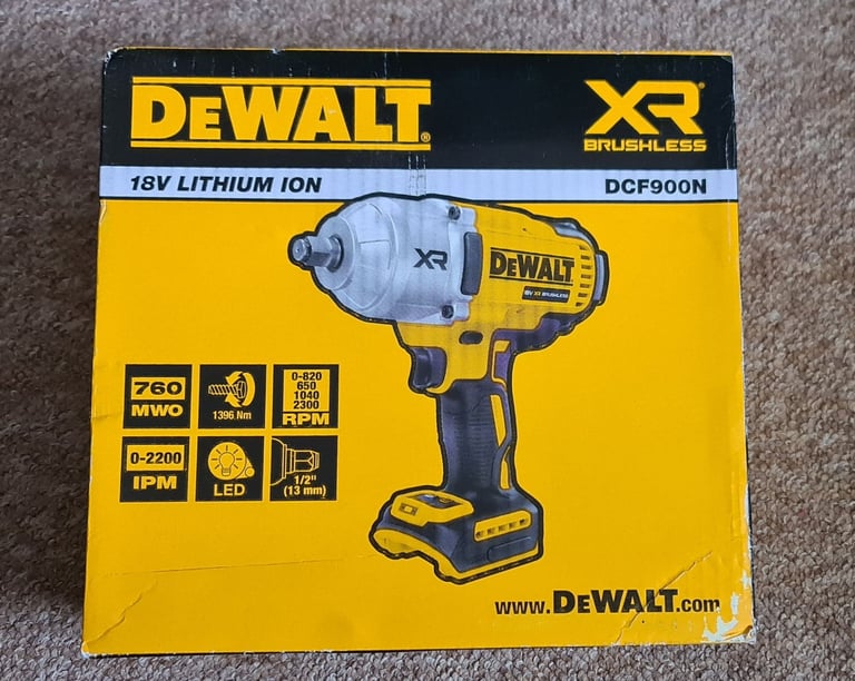 dewalt impact wrench brand new