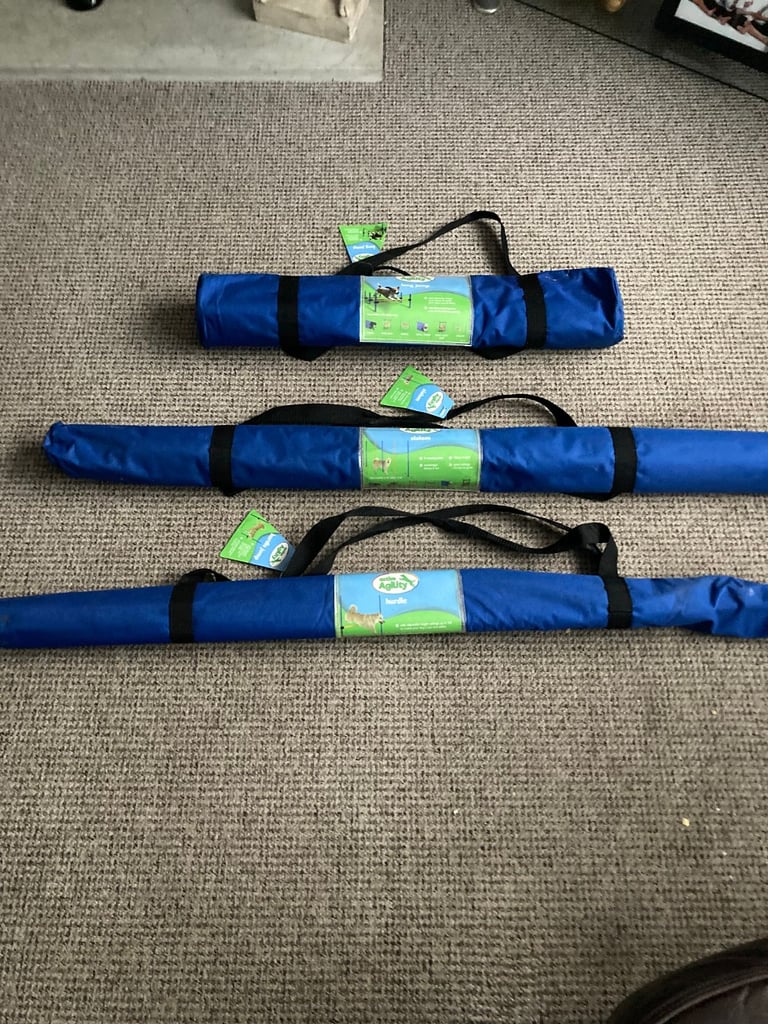 image for 3 PACKS ,ACTIVE AGILITY , LONG JUMP, SLALOM, AND HURDLE for dogs