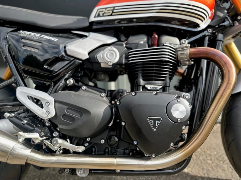 STUNNING BRAND NEW 2025MY TRIUMPH SPEED TWIN 1200 RS MOTORCYCLE 