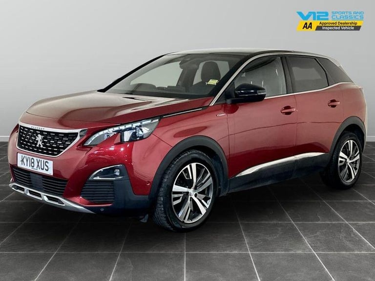 2018 Peugeot 3008 1.6 BlueHDi GT Line Euro 6 (s/s) 5dr Manual SUV Diesel Manual