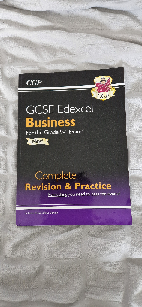 image for CGP gcse business Edexcel revision and practice book