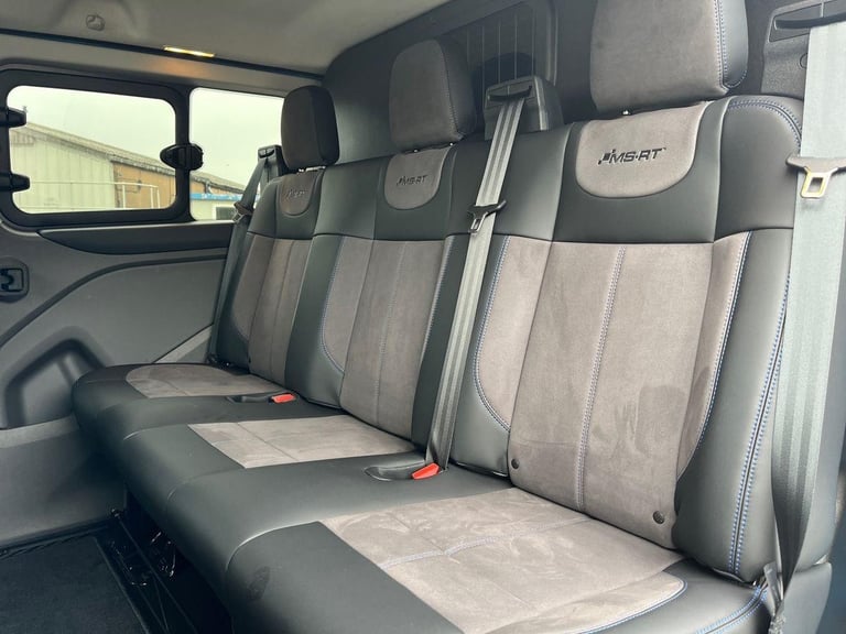 Ford Transit Custom MS-RT Double Cab Van 320 L1 2.0L 170ps AUTO KLM Light Blue
