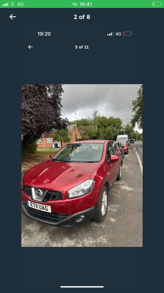 image for qashqai low miles 1 year mot 