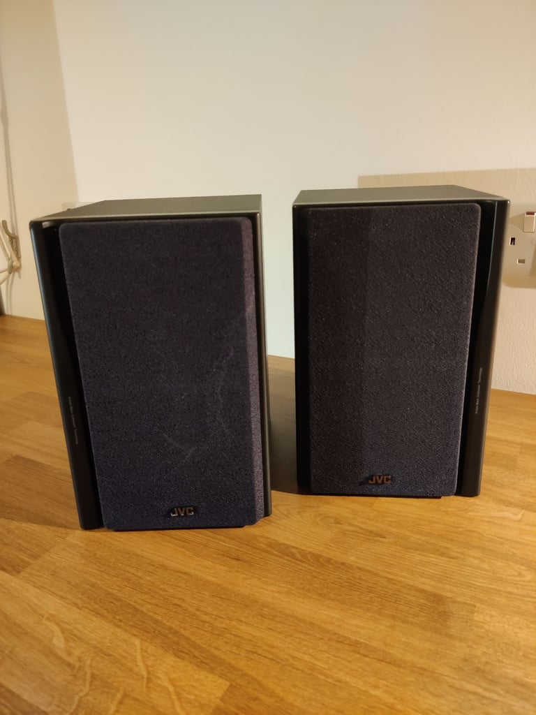 JVC speakers. Grey. Model UX-B1001