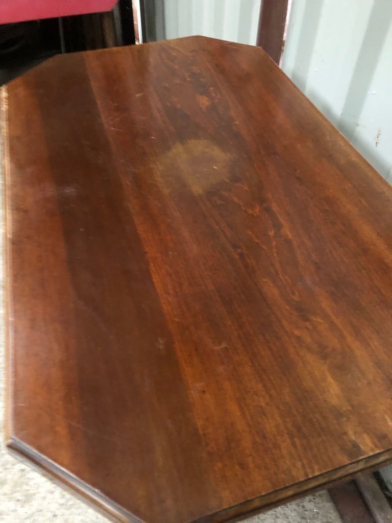 Small Antique Hexagonal Shaped Side Table, good condition